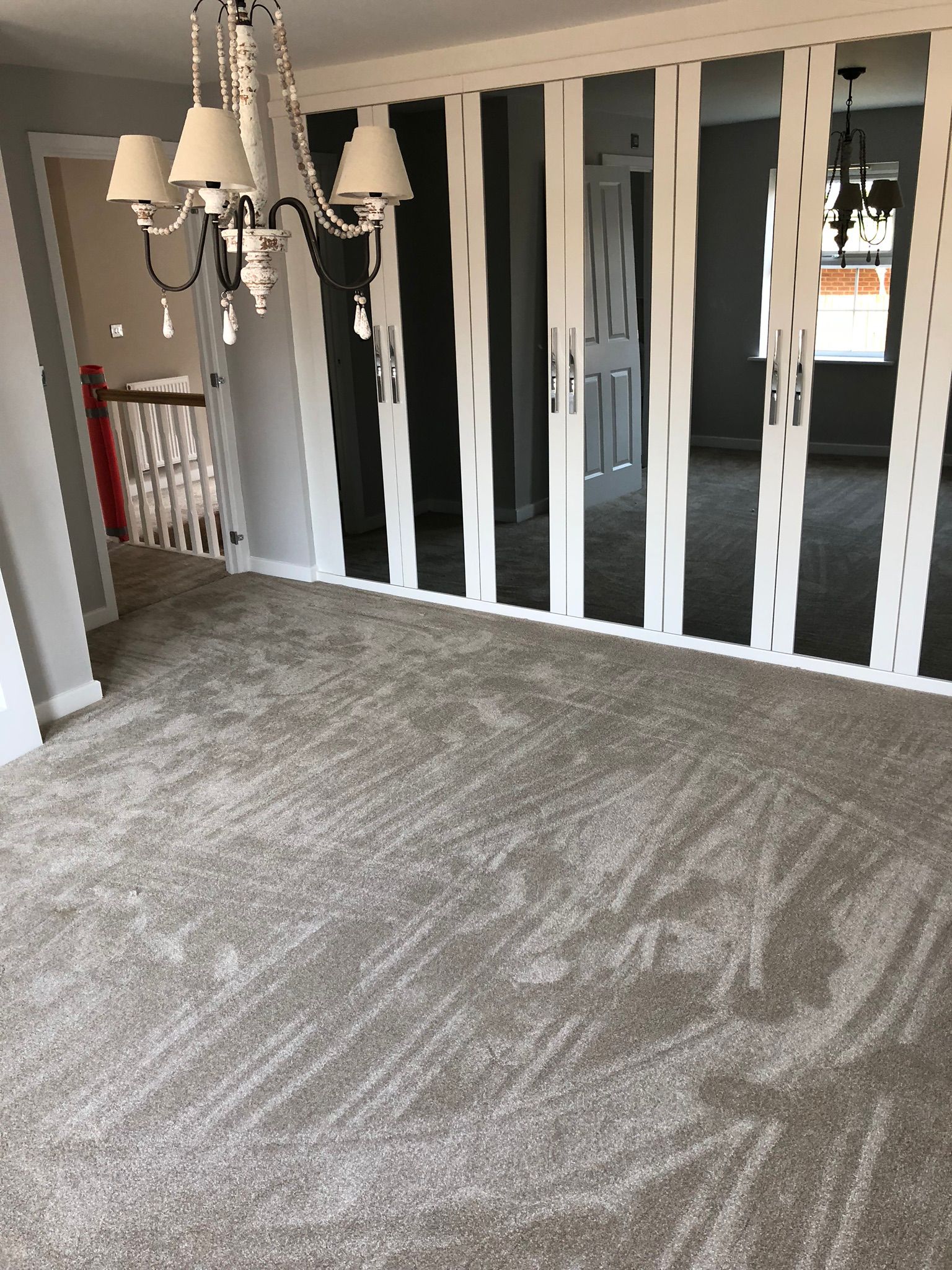 Bedroom carpet fitted in Doncaster home